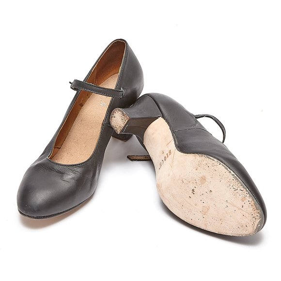 Leather Bloch Ladies Cabaret Character Dance Shoes Leather Size 7 - Picture 4 of 11